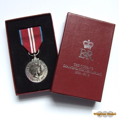 2012 QEII Diamond Jubilee Medal